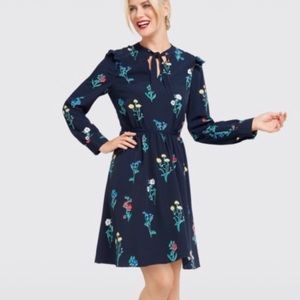 Draper James floral long sleeve dress